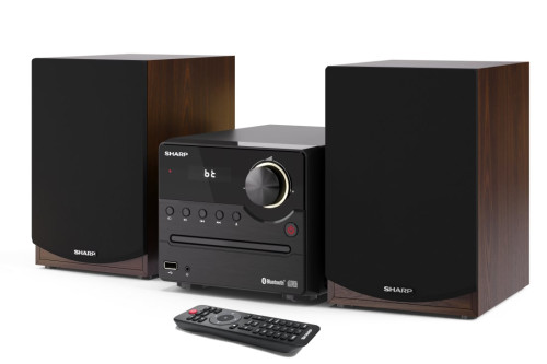 Sharp XL-B512(BR) sistema de audio para el hogar Microcadena de música para uso doméstico 45 W Marrón - Imagen 2