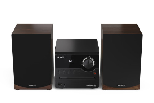 Sharp XL-B512(BR) sistema de audio para el hogar Microcadena de música para uso doméstico 45 W Marrón - Imagen 7