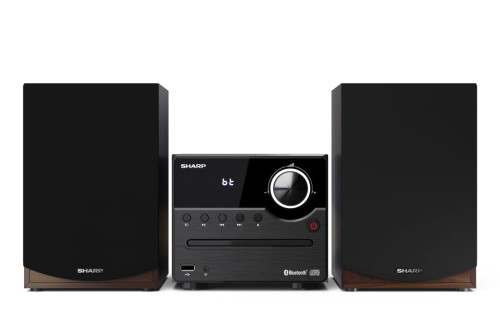 Sharp XL-B512(BR) sistema de audio para el hogar Microcadena de música para uso doméstico 45 W Marrón - Imagen 8