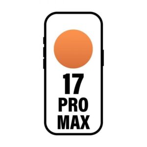Smartphone Apple iPhone 17 Pro Max 512GB/ 6.9"/ 5G/ Naranja cósmico 195950639612 MFYT4QL/A APL-IPHONE MFYT4QL/A