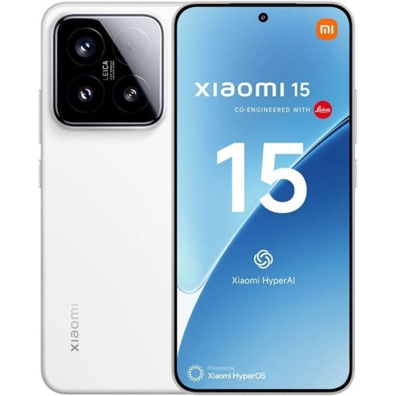 Smartphone Xiaomi 15 12GB/ 512GB/ 6.36"/ 5G/ Blanco 6932554405946 MZB0IU5EU XIA-SP 15 12-512 WH