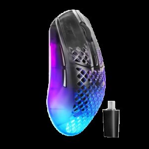 Steelseries Aerox 3 Wireless Gen 2 ratón Juego mano derecha RF Wireless + Bluetooth Óptico 26000 DPI 5707119066266 | P/N: 62717 | Ref. Artículo: 1410062