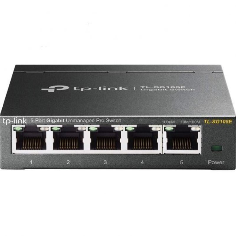 Switch TP-Link Easy Smart TL-SG105E V2 5 Puertos/ RJ-45 10/100/1000 - Imagen 2