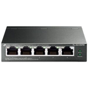 Switch TP-Link TL-SG105PE 5 Puertos/ RJ-45 10/100/1000 PoE 1210002616850 TL-SG105PE V2 TPL-SWITCH TL-SG105PE V2