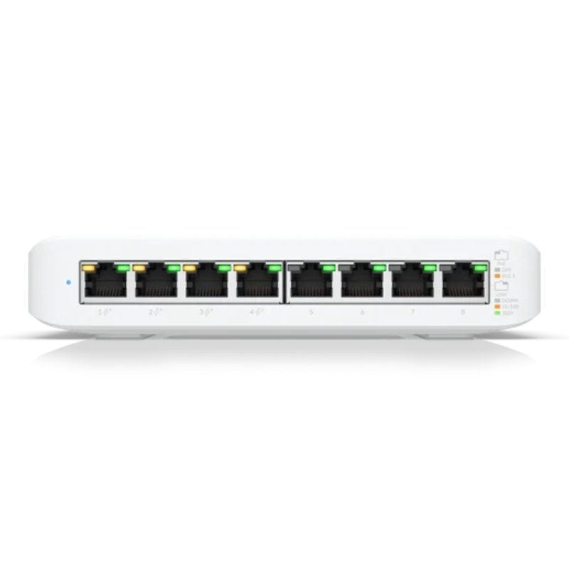 Switch Ubiquiti USW-LITE-8-POE/ 8 Puertos/ RJ45 10/100/1000 PoE 810010071156 USW-LITE-8-POE UBI-SWITCH USW-LITE-8-POE