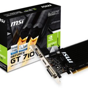 TARJETA GRAFICA MSI GT 710 2GD3H LP 4719072448233 912-V809-2016
