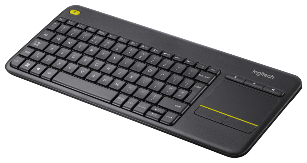 TECLADO LOGITECH K400 PLUS RF INALAMBRICO NEGRO 5099206059351 920-007137