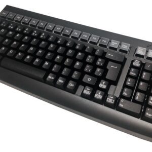 TECLADO POS MUSTEK MKB-800. BANDA MAGNETICA 3PISTAS. USB. NEGRO. 8435602907648 MKB-800M