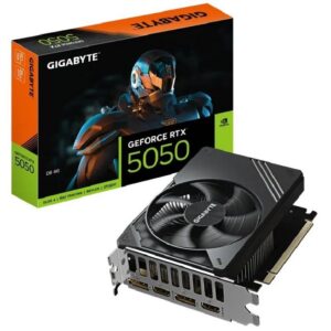Tarjeta Gráfica Gigabyte GeForce RTX 5050 D6 8G/ 8GB GDDR6 4719331356972 9VN5050D8-00-G10 GIG-GF RTX5050 D6 8G