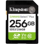 Tarjeta de Memoria Kingston CANVAS Select Plus 256GB SD XC/ Clase 10/ 150MBs 740617348316 SDS3/256GB KIN-SD SDS3 256GB