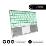 Teclado Compacto Inalámbrico Subblim SMBT50/ Plata 8436586740603 SUB-KBT-SMBT50 SUB-TEC SMBT50