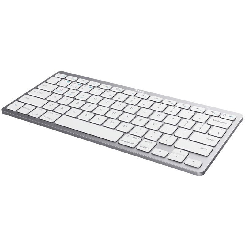 Teclado Compacto Inalámbrico Trust 24654/ Plata - Imagen 3