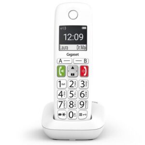 Teléfono Inalámbrico Gigaset E290/ Blanco 4250366856247 S30852-H2901-D202 GIGA-TEL E290 WH