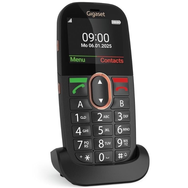 Teléfono Móvil Gigaset GL695 para Personas Mayores/ 4G/ Negro - Imagen 2