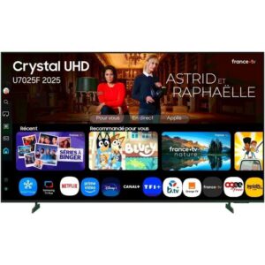 Televisor Samsung Crystal UHD U7025F TU43U7025FK 43"/ UltraHD 4K/ Smart TV/ WiFi 8806097286929 TU43U7025FKXXC SAM-TV TU43U7025FK