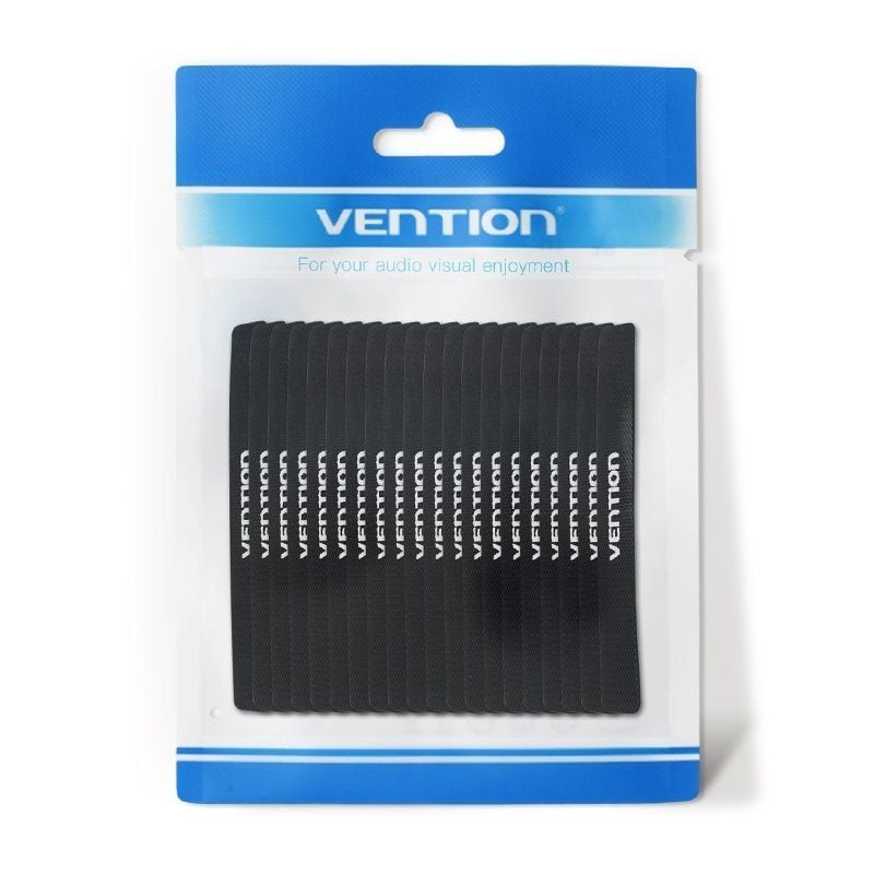 Tira Organizadora de Cables Vention ZJBB0-20/ 11cm/ Pack de 20 - Imagen 2