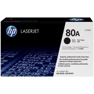 Tóner Original HP nº80A/ Negro 886111144143 CF280A CF280A