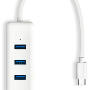 USB 3.0 TYPE-C TO GIGABIT ETHERNET NETWORK ADAPTER WITH 3-PORT 8885020622263 UE330C