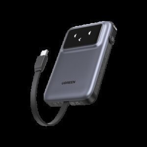 Ugreen UNO 10000 mAh Cargador inalámbrico Negro 6941876246830 | P/N: 35603B | Ref. Artículo: 1399557
