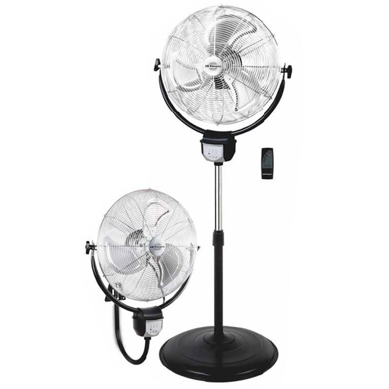 Ventilador 2 en 1 Orbegozo PWS 3050/ Pie/ Pared/ 120W/ Aspas 50cm/ 3 velocidades 8436044538070 17227 ORB-VENT PWS 3050