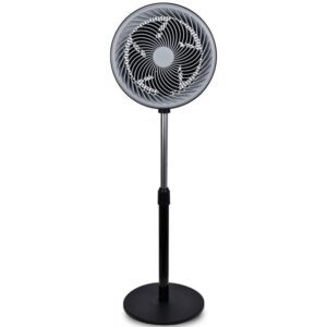 Ventilador de Pie Daewoo DW9004/ 90W/ 5 Aspas 30cm/ 3 Velocidades 8436533799821 DW9004 DAE-VENT DW9004