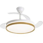 Ventilador de Techo Daewoo con aspas retráctiles DW5010/ 30W/ 3 Aspas/ 6 Velocidades 8436533799968 DW5010 DAE-VENT DW5010