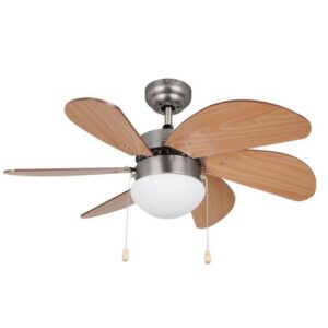 Ventilador de Techo Orbegozo CP 15075 N/ 50W/ 6 Aspas 80cm/ 3 velocidades 8436011054879 13504 ORB-VENT CP 15075 N