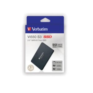 0023942493525 | P/N: 49352 | Cod. Artículo: DSP0000035304 Disco duro interno ssd verbatim vi550 s3 512gb 2.5 pulgadas sata iii