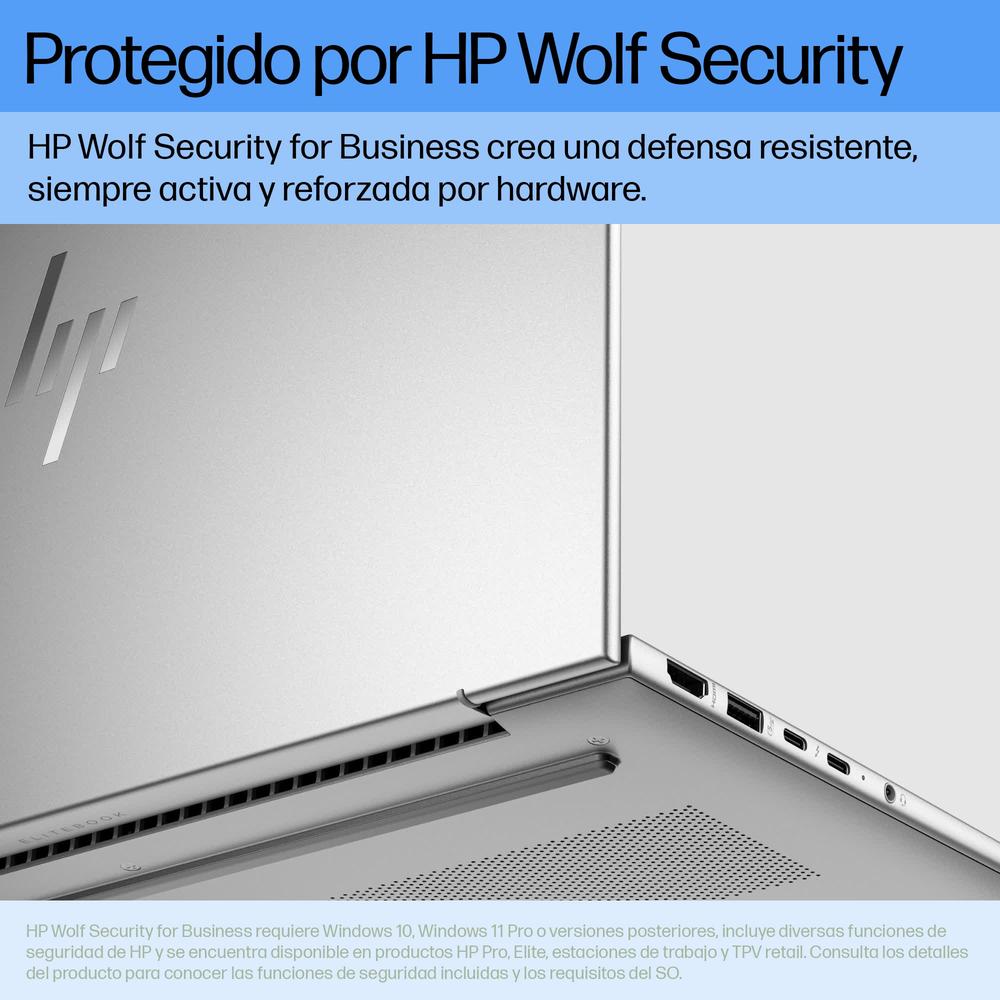 Portatil hp elitebook 640 g11 u5 - 125u 16gb ssd 512gb 14 pulgadas - Imagen 6