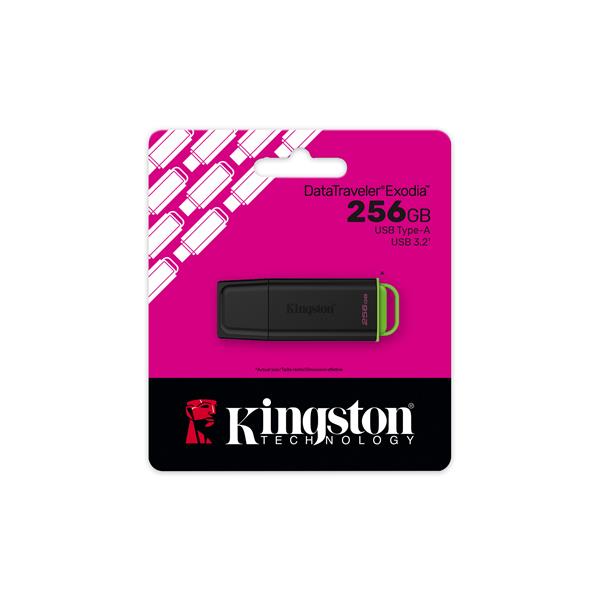 Memoria usb 3.2 kingston 256 gb datatraveler exodia - Imagen 2