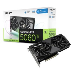 0751492795072 | P/N: VCG5060T16DFXPB1-O | Cod. Artículo: DSP0000031505 Tarjeta grafica pny rtx 5060ti 16gb oc gddr7