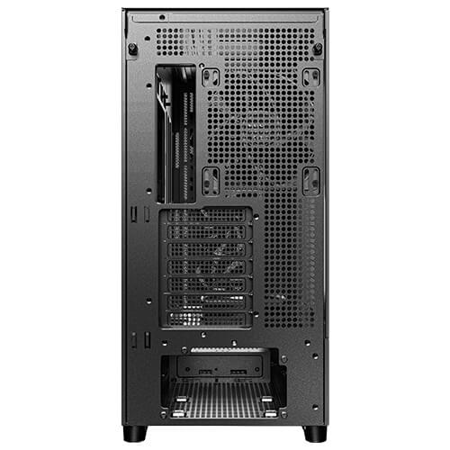 Caja ordenador gaming antec flux se atx wood negra - Imagen 2