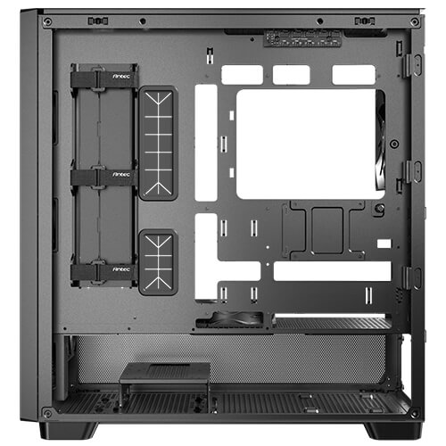 Caja ordenador gaming antec flux se atx wood negra - Imagen 5