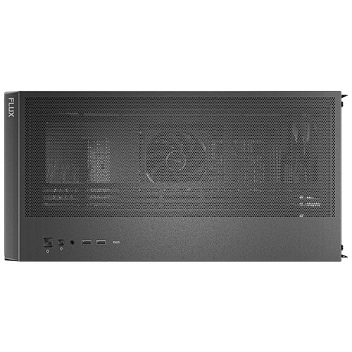 Caja ordenador gaming antec flux se atx wood negra - Imagen 6