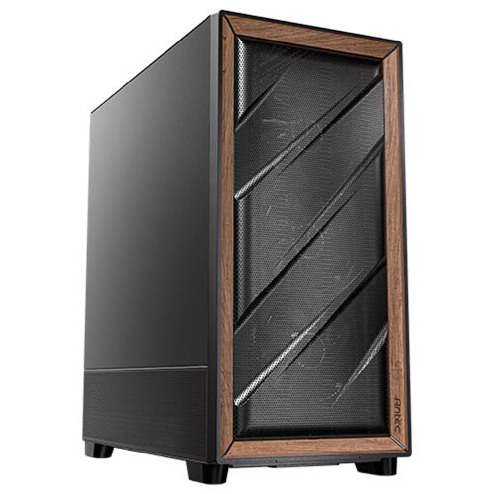 0761345101776 | P/N: 0-761345-10177-6 | Cod. Artículo: DSP0000033908 Caja ordenador gaming antec flux se atx wood negra