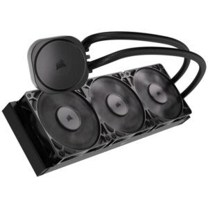 0840006687535 | P/N: CW-9060089-WW | Cod. Artículo: DSP0000040875 Kit refrigeracion liquida corsair nautilus 360 3x 120mm negro