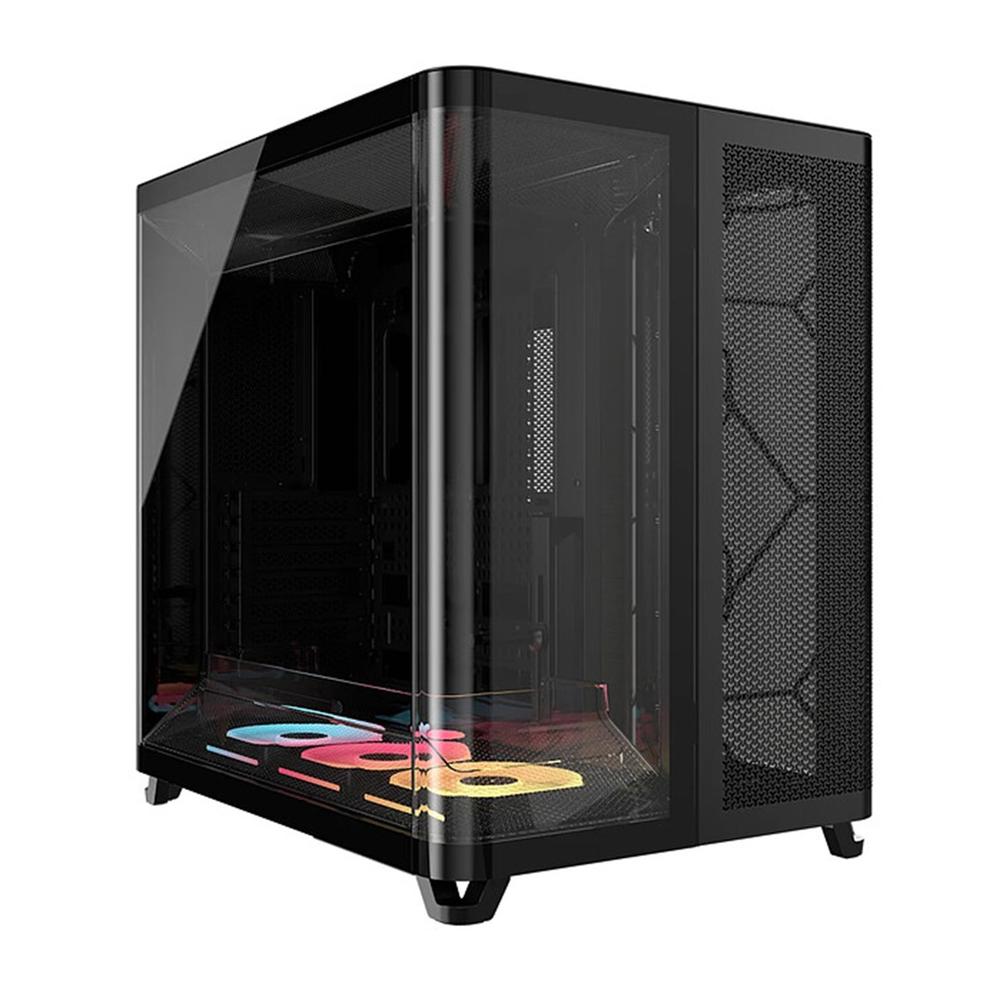 0840440406556 | P/N: CC-9011318-WW | Cod. Artículo: DSP0000038993 Caja ordenador corsair air 5400 rs - r argb atx cristal templado negra