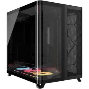 0840440406570 | P/N: CC-9011320-WW | Cod. Artículo: DSP0000040888 Caja ordenador gaming corsair air 5400 lx - r rgb icue atx cristal templado negra
