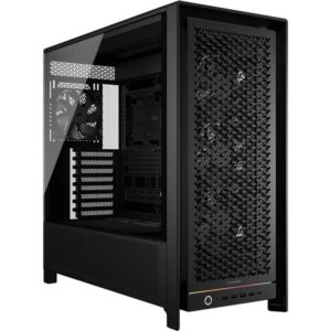 0840440491279 | P/N: CC-9011307-WW | Cod. Artículo: DSP0000035036 Caja ordenador gaming corsair frame 5000d rs atx cristal templado negra
