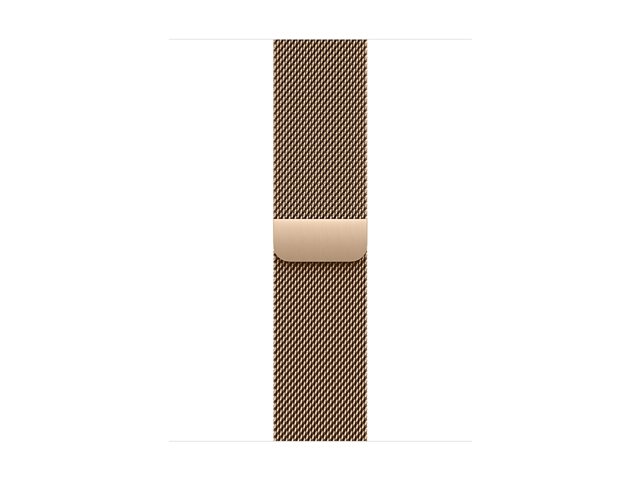 Smartwatch apple watch s11 gps + cellular 42mm gold titanium case gold milanese loop - Imagen 4