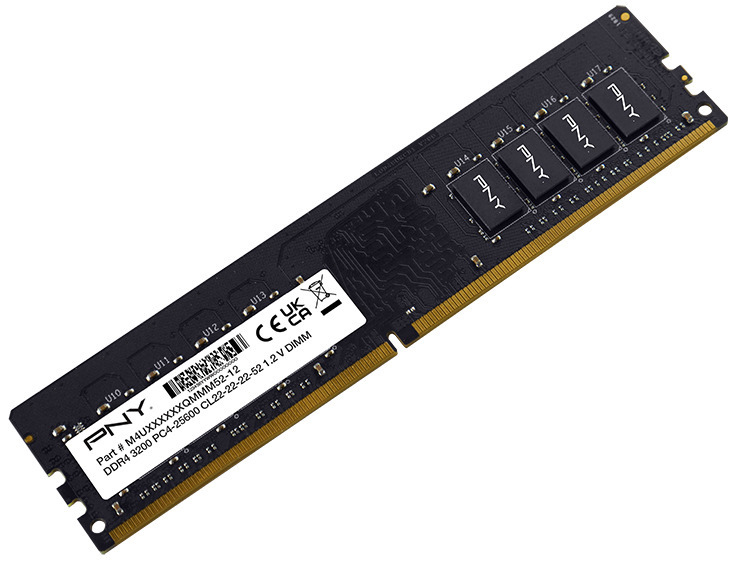 Memoria ddr4 8gb 3200mhz dimm pc4 - 25600 pny perfomance bulk - Imagen 2