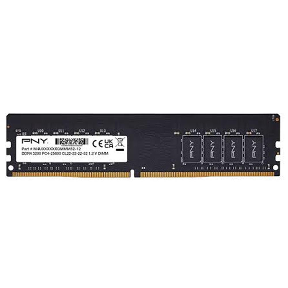 3536403391157 | P/N: MD8GSD43200-SI | Cod. Artículo: DSP0000031031 Memoria ddr4 8gb 3200mhz dimm pc4 - 25600 pny perfomance bulk