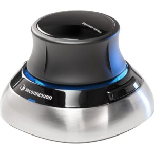 3Dconnexion SpaceMouse ratón Oficina RF Wireless + Bluetooth + USB Type-A 6DoF 4260016341443 | P/N: 3DX-700115 | Ref. Artículo: 1385909