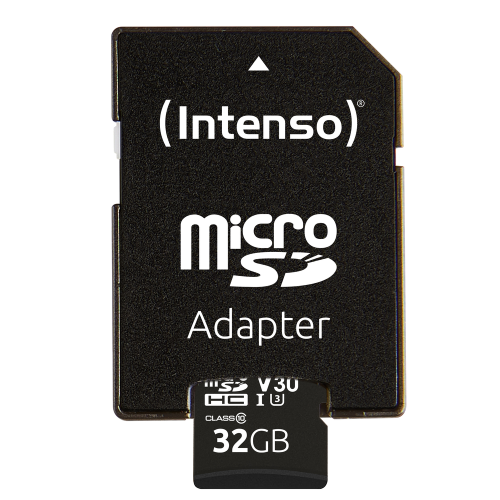 Tarjeta memoria micro sd intenso 32gb profesional v30 + adaptador sd - Imagen 2