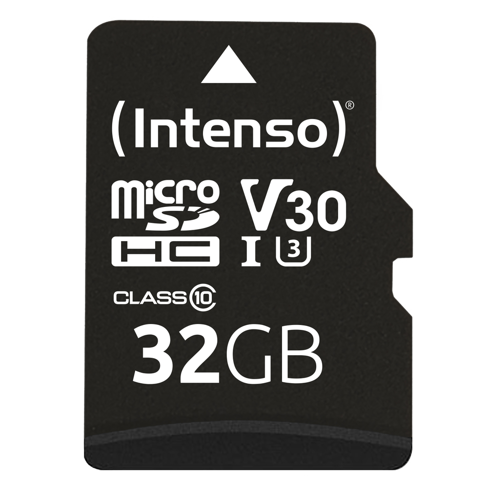Tarjeta memoria micro sd intenso 32gb profesional v30 + adaptador sd - Imagen 3