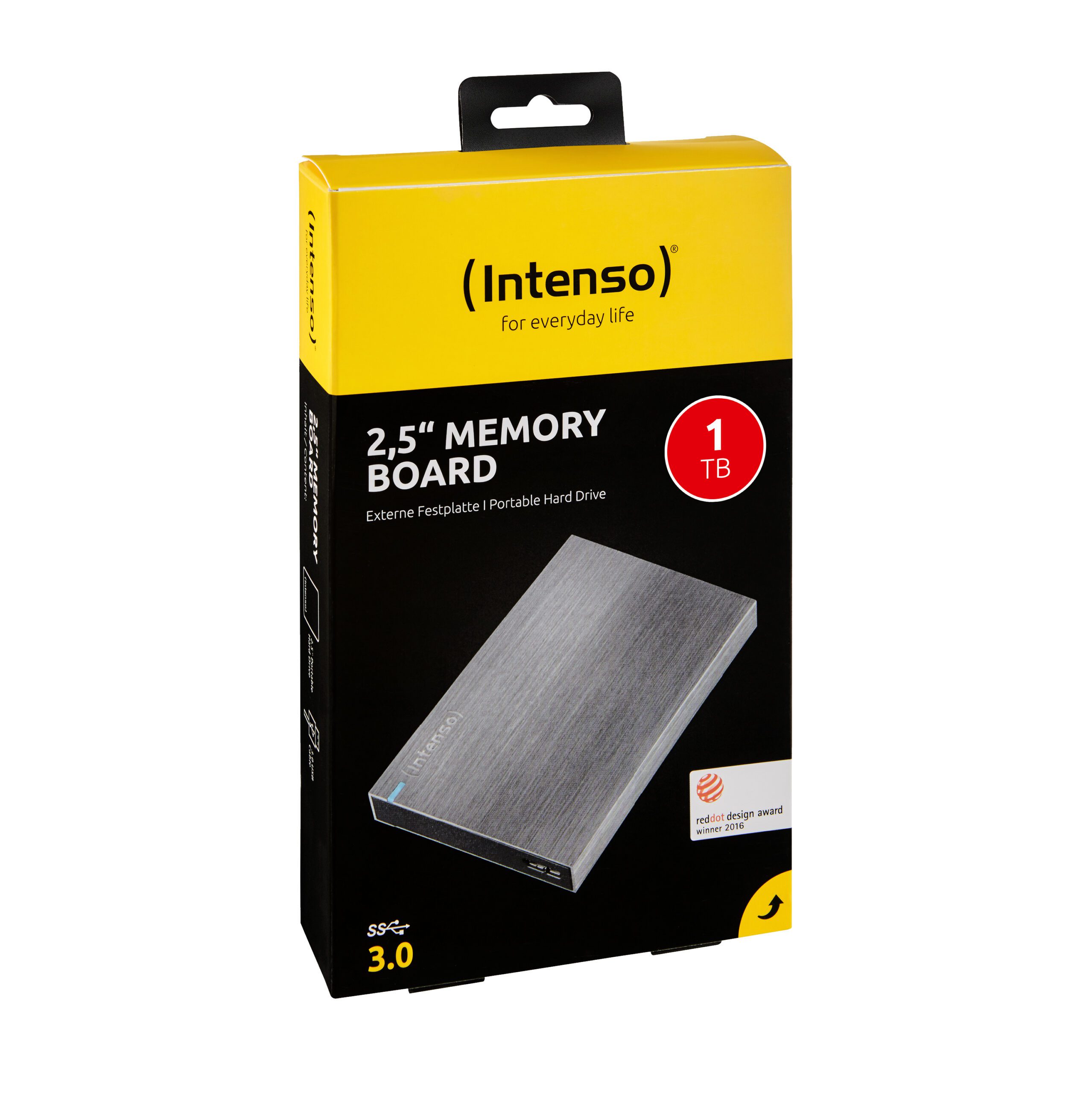 Disco duro externo hdd intenso 1tb 2.5 pulgadas usb 3.0 aluminio - Imagen 4