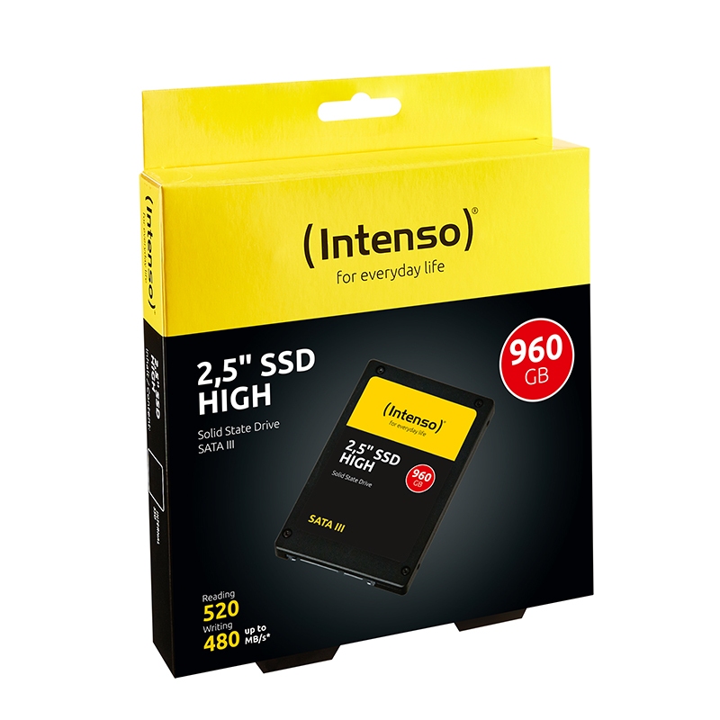 Disco duro interno solido ssd intenso high 960gb 2.5 pulgadas sata3 - Imagen 2
