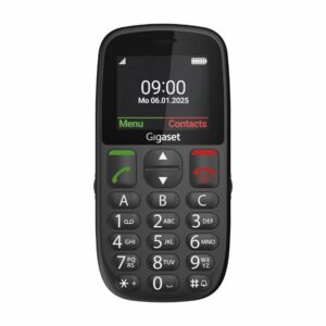4255781906126 | P/N: S30853-H1230-R101 | Cod. Artículo: MGS0000032029 Telefono movil gigaset gl395 negro para mayores
