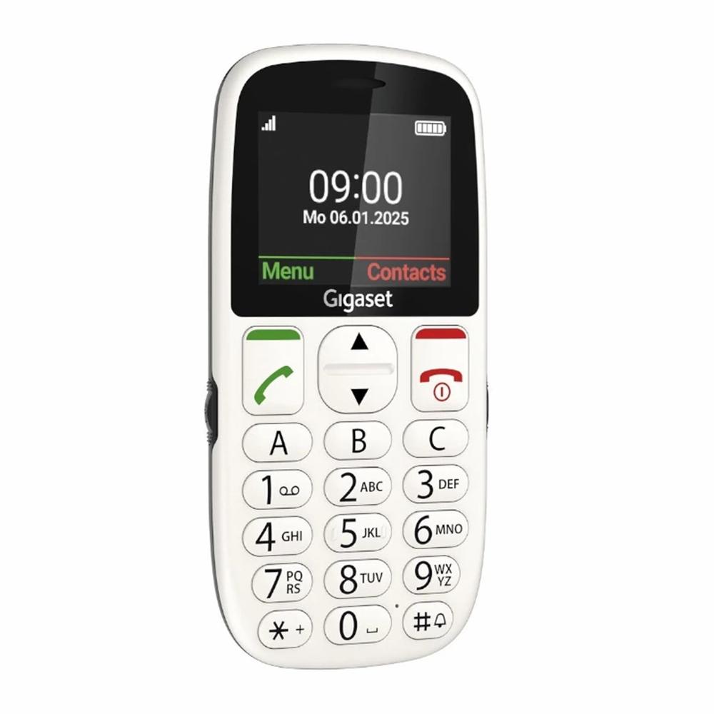 Telefono movil gigaset gl395 blanco para mayores - Imagen 2