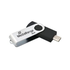 4260664879435 PENDRIVE 16GB USB 3.2 MEDIARANGE MR1951 A0056172 Mediarange Almacenamiento MR1951